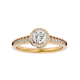 Caroline Halo Ring